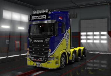 Scania NextGen AddOns SMG (Reedited Light Box Michelin) v1.0