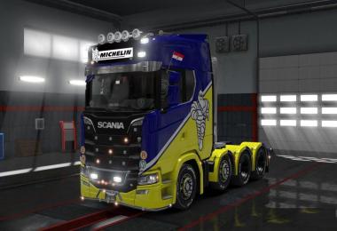 Scania NextGen AddOns SMG (Reedited Light Box Michelin) v1.0