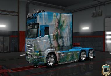 Scania RS Longline & Scania T Longline Fairy Skins