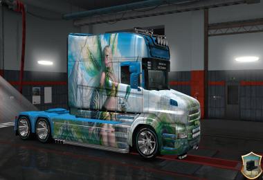 Scania RS Longline & Scania T Longline Fairy Skins