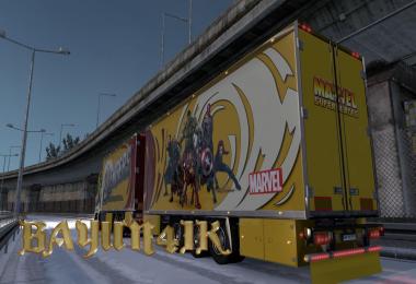 Scania S 2016 SCS Marvel Super Heroes skin-pack 1.30