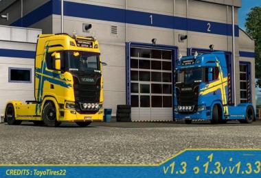 Scania S Performance Edition Skin update v1.3