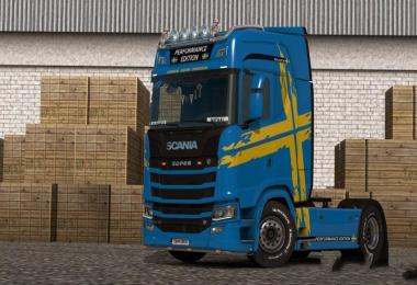 Scania S Performance Edition Skin update v1.3