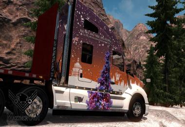 Skin Christmas Whitewood 2017 | Kenworth T680 |MaztherCyN