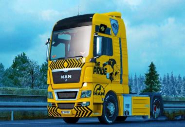 Skin Lion for MAN TGX v1.0