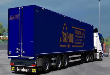 Sunde Resirk AS Skin for Kraker Walkingfloor by Kast