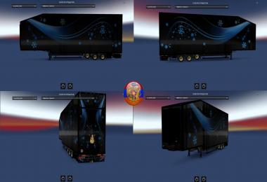 Volvo vnl670 Сombo skin packs Winter style 1.30