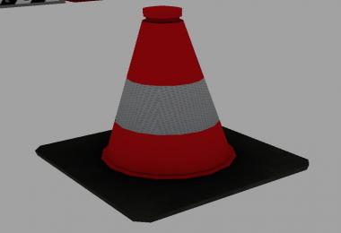 Warning cone and flashingLight v1.0