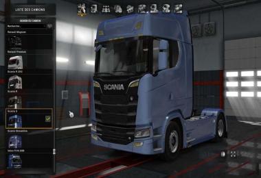 Yellow Light Scania Next 1.30