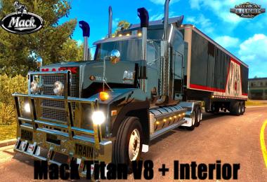 Mack Titan V8 + Interior v3.2 1.30.x