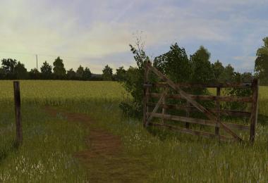 A Wooden Gate To Use On Maps v1.0