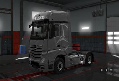 Actros MP4 Skin Pack v1.0