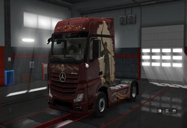 Actros MP4 Skin Pack v1.0