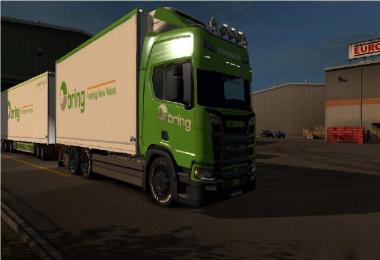 Bring NTM Scania Next Gen S & R 2016 + Trailer v1.0