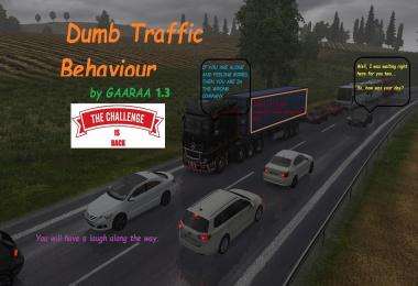 Dumb Traffic Behaviour by GAARAA v1.3