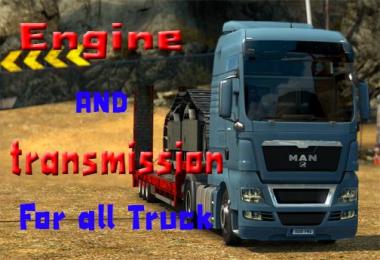 Engine and transmission for all truck 1.30