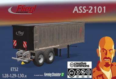 FLIEGL ASS-2101 AGRAR TRAILER ETS2 1.30.x