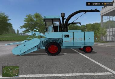 Fortschritt E-281 with 3 cutting units v1.0