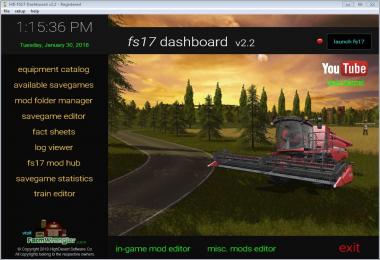 FS17 Dashboard v2.2