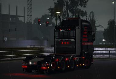 Heavy Haulage chassis for DAF XF Euro 6 [SCS] v1.4 1.30