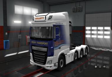 Heavy Haulage chassis for DAF XF Euro 6 [SCS] v1.4 1.30