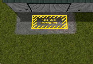 Keep Clear/ Loading Bay marking v1.0