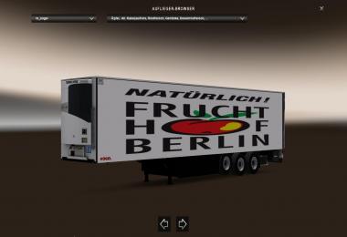 Kogel Trailer Fruchthof Berlin fur 1.28 + 1.30