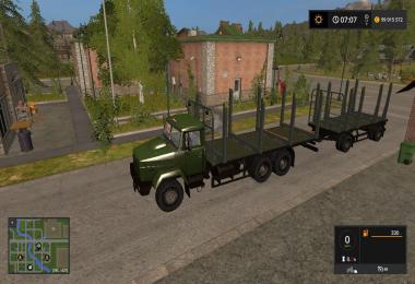 Kraz 6233 M6 lesovoz v1.0