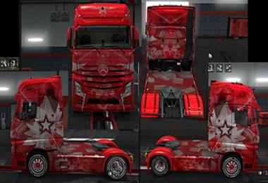 Merсedes Actros 2014 Star Skin v1.0