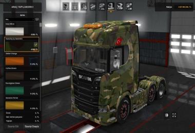 Military Camouflage Skin for All Trucks