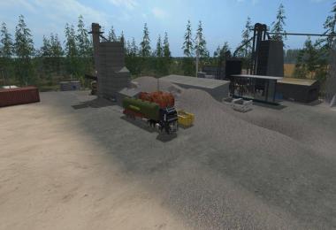 North Frisian march 4-fold map v1.4 Holzindustrie