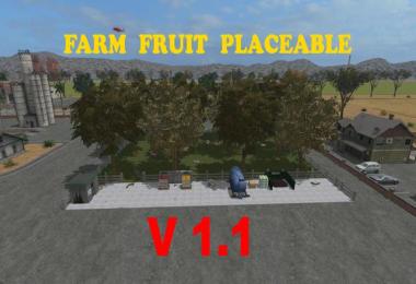 Placeable Farm Fruit v1.1