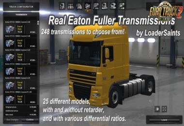 Real Eaton Fuller Transmissions v1.2.0 [1.30.x]