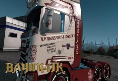 Scania S 2016 SCS TLP transport & logistik skin 1.30