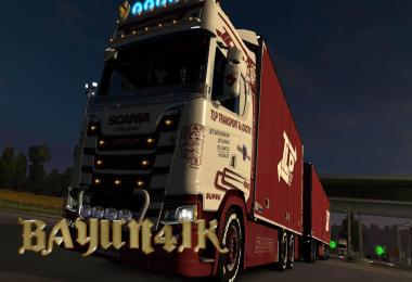 Scania S 2016 SCS TLP transport & logistik skin 1.30