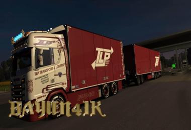 Scania S 2016 SCS TLP transport & logistik skin 1.30