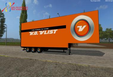 Semi trailer van der Vlist v1.0