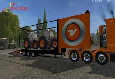 Semi trailer van der Vlist v1.0