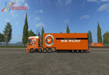 Semi trailer van der Vlist v1.0