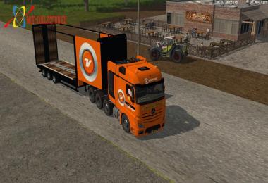 Semi trailer van der Vlist v1.0