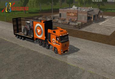 Semi trailer van der Vlist v1.0