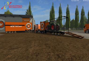 Semi trailer van der Vlist v1.0