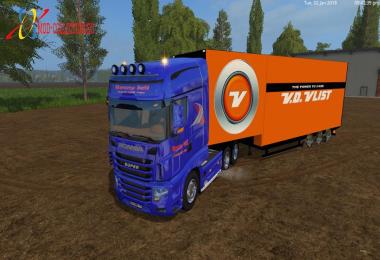 Semi trailer van der Vlist v1.0