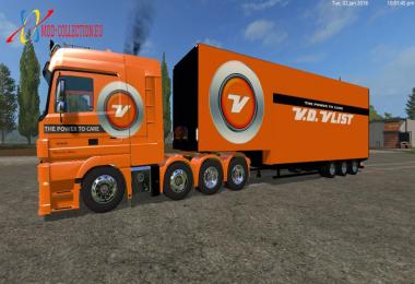 Semi trailer van der Vlist v1.0