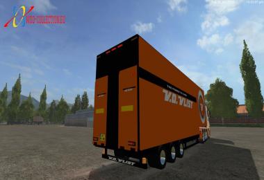 Semi trailer van der Vlist v1.0