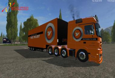 Semi trailer van der Vlist v1.0