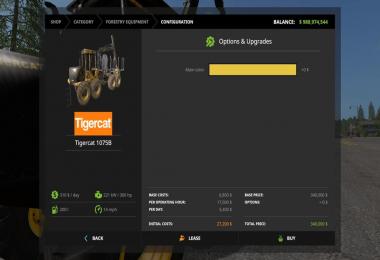 Tigercat 1075B Forwarder v1.0