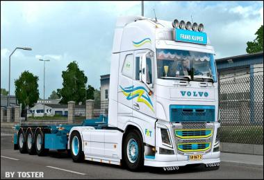 Truck + trailer Volvo FH Frans Kuiper v1.0