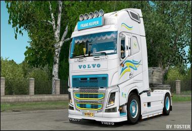 Truck + trailer Volvo FH Frans Kuiper v1.0