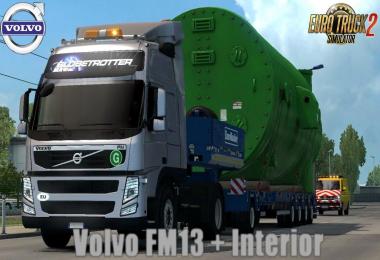 Volvo FM13 + Interior v1.0 1.30.x